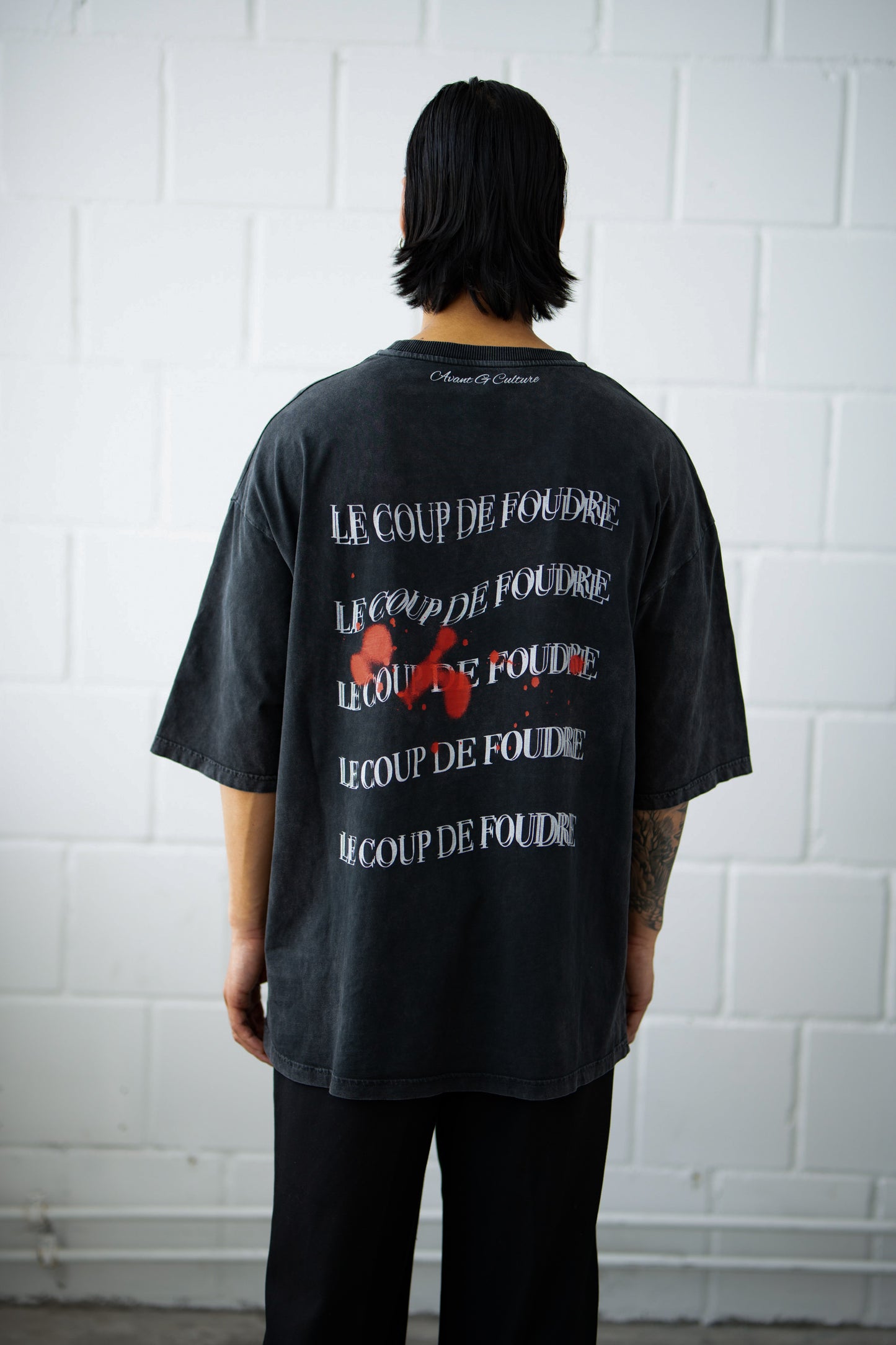 LE COUP WAVY TEE WASHED