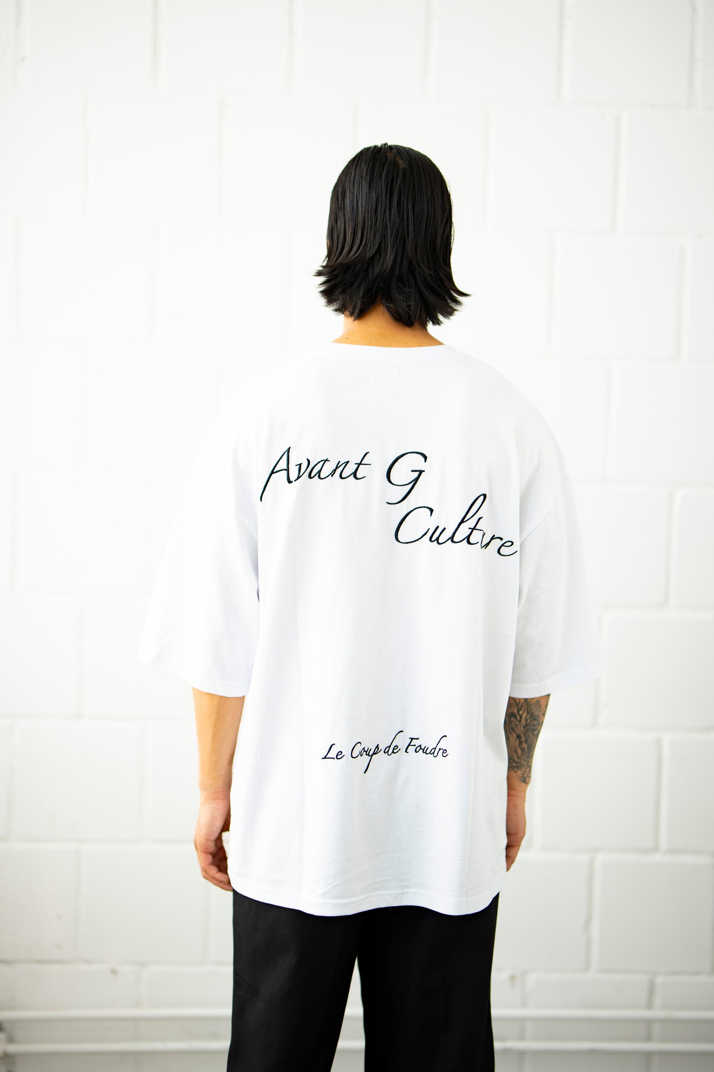 AGC SIGNATURE TEE WHITE
